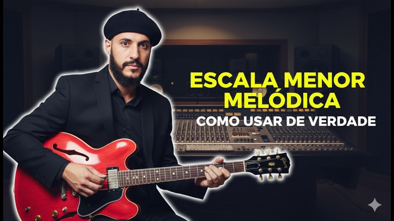 Escala Menor Melódica: Como Usar de Verdade