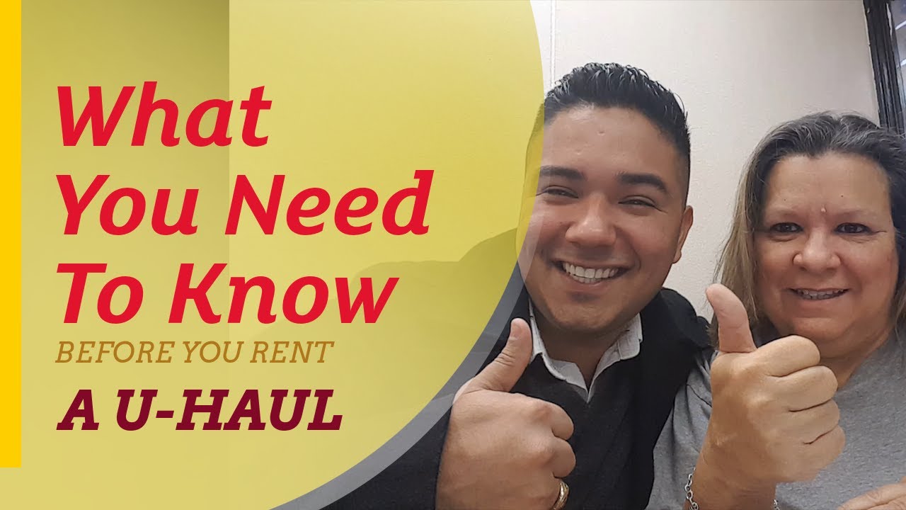 Do This Before You Rent A U-Haul Moving Truck 🚚