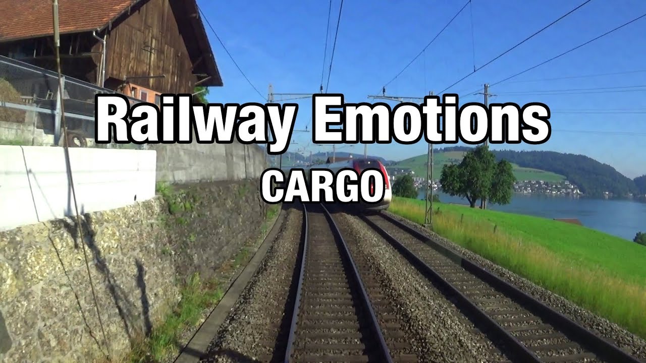 🚆 Cargo cab ride on the former Südbahn railway (Switzerland | Arth-Goldau - RBL Marshalling yard)