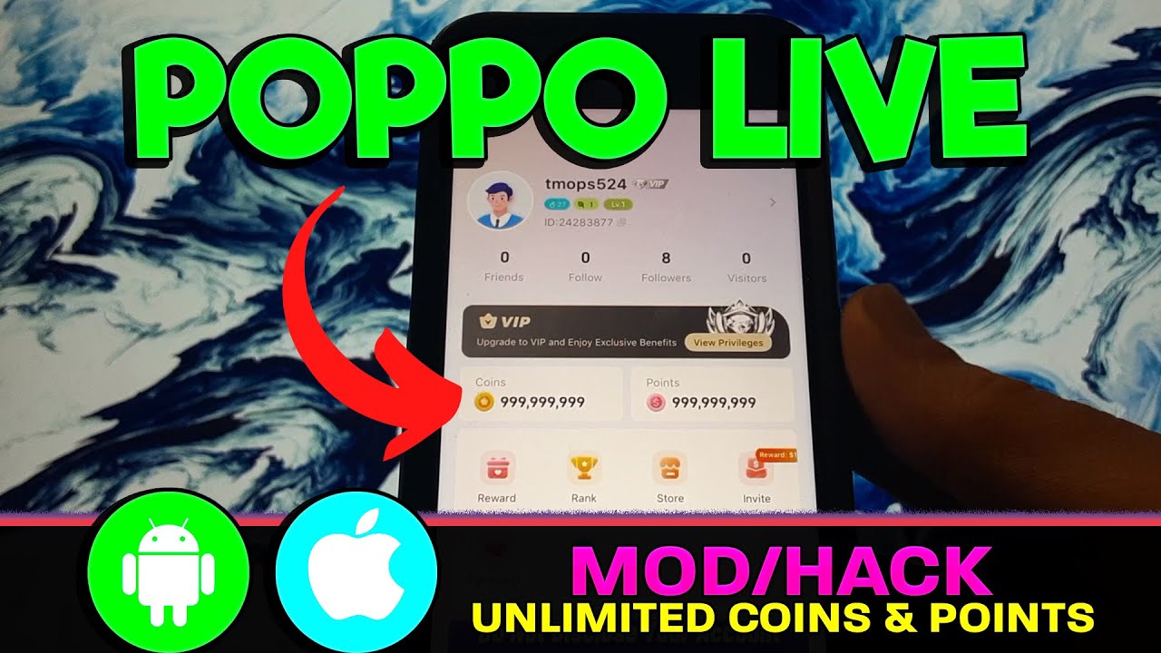 Poppo Live Hack 🌟 UNLIMITED COINS for Free! (iOS/Android)