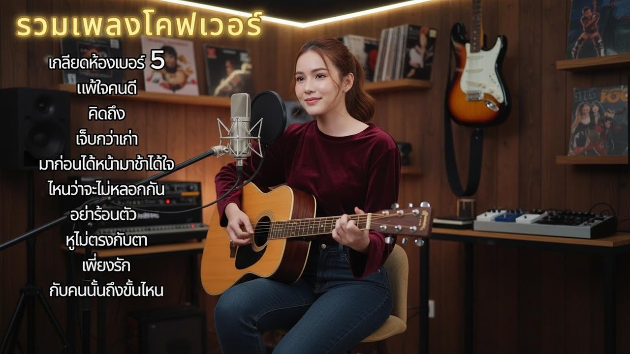 🌤️ รวมเพลง Acoustic Cover ฟังสบาย บรรยากาศดี แต่ใจยังเหงา 💔 | เพลงเศร้าเพราะๆ Acoustic | We And