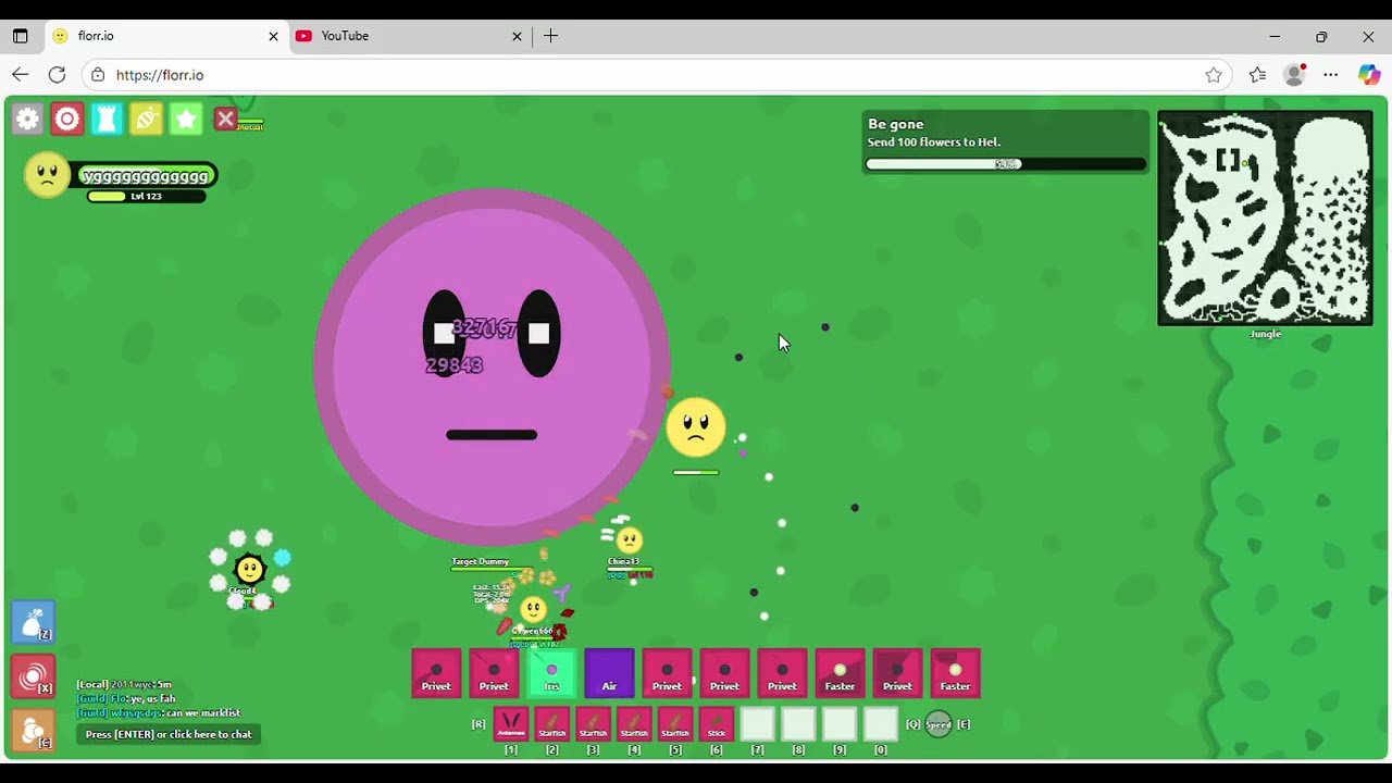 How to loot supers for noobs (florr.io)