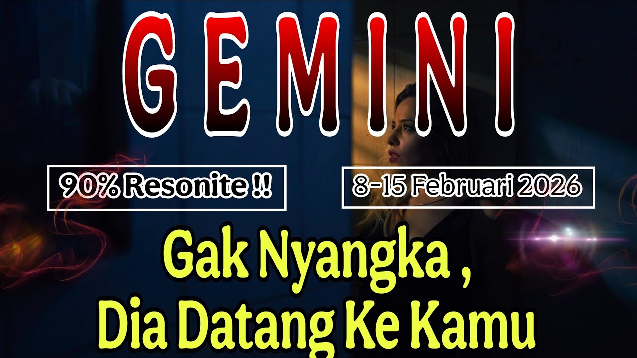 GEMINI ♡ Dia Sudah Sangat Dekat… Kamu Akan Terkejut Siapa Orangnya | 8-15 FEBRUARI 2026
