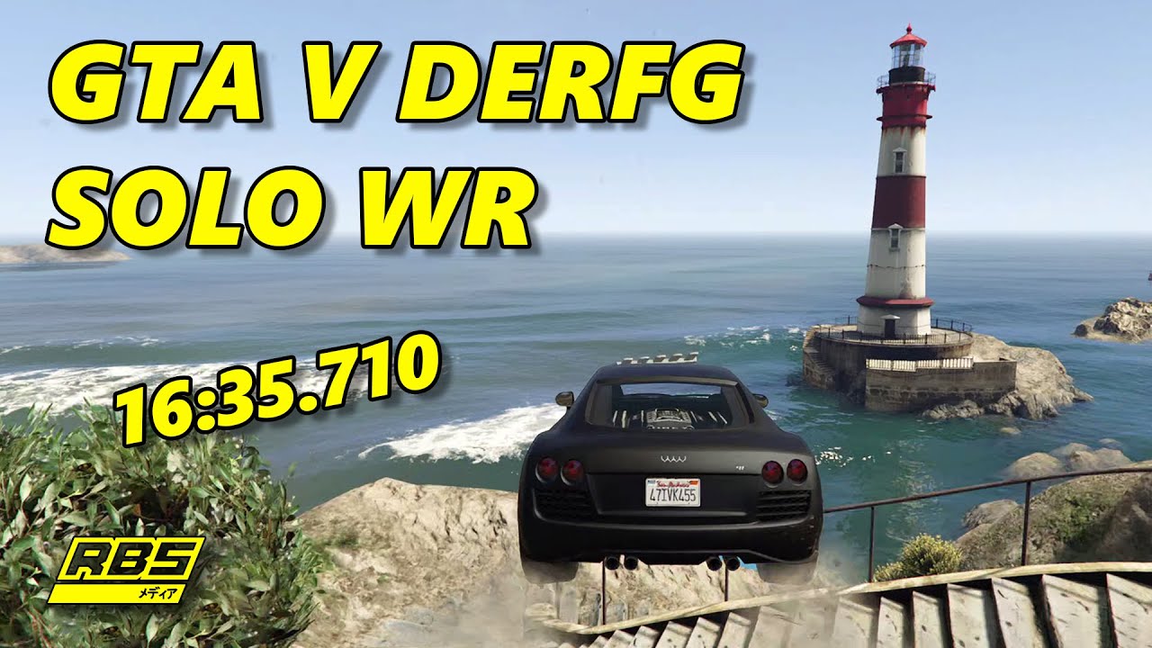 GTA V derfG Solo WR | 16:35.710 (Old)