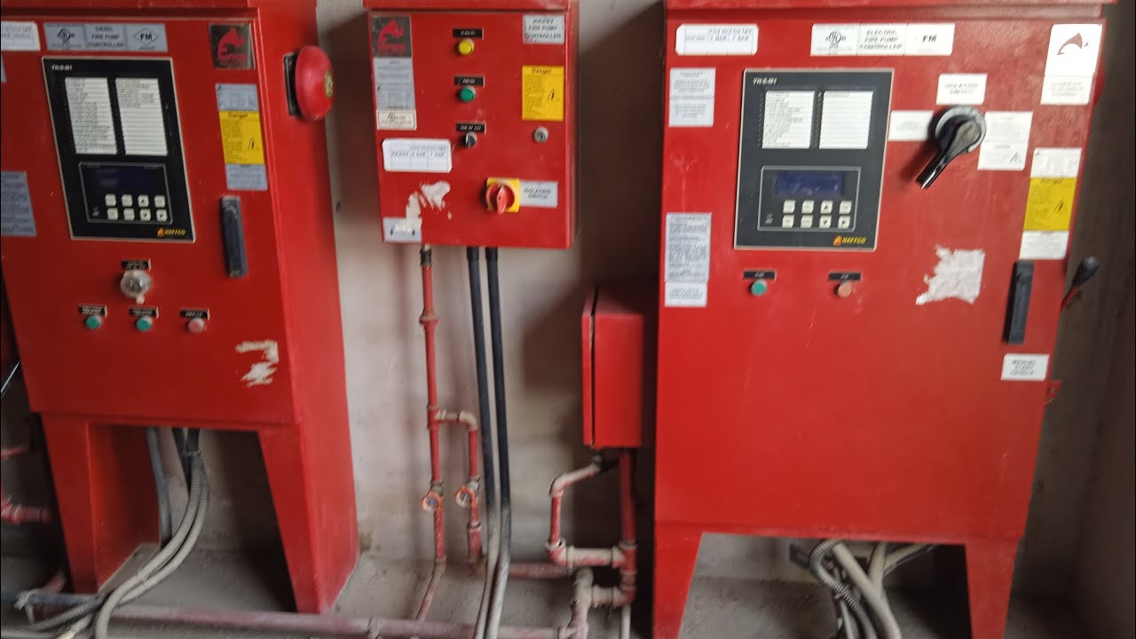 Fire Fighting Pump Tasting Karne Ka Tarika // Fire Fighting Pump Checking / Installation Information