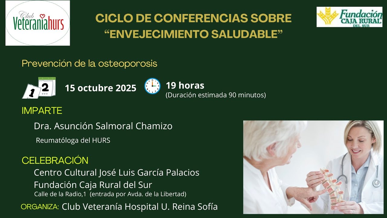 Prevención de la osteoporosis (15/10/2025)