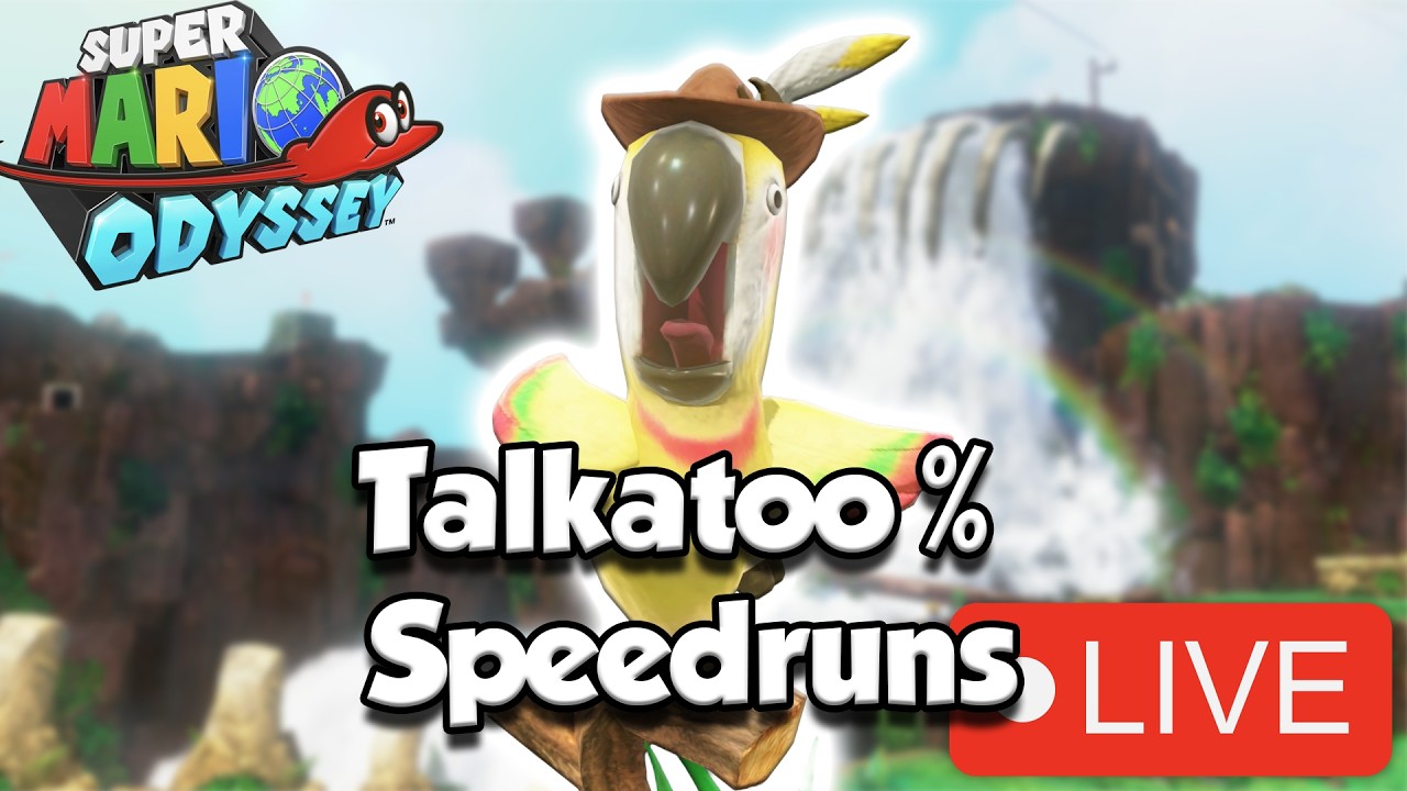 Mario Odyssey Talkatoo% Speedruns!