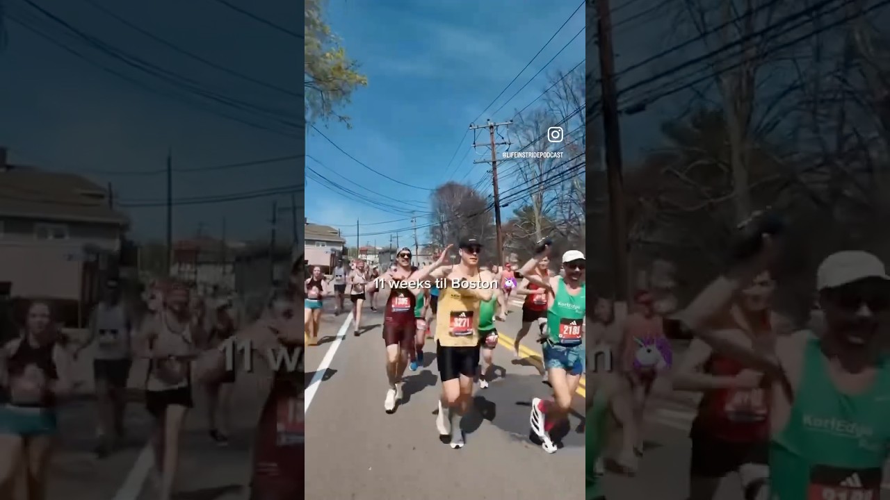 11 weeks til Boston Marathon!
