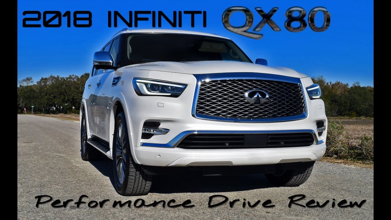 HD Performance Drive Review - 2018 Infiniti QX80 - Revamped Lux SUV Still Hauls A**