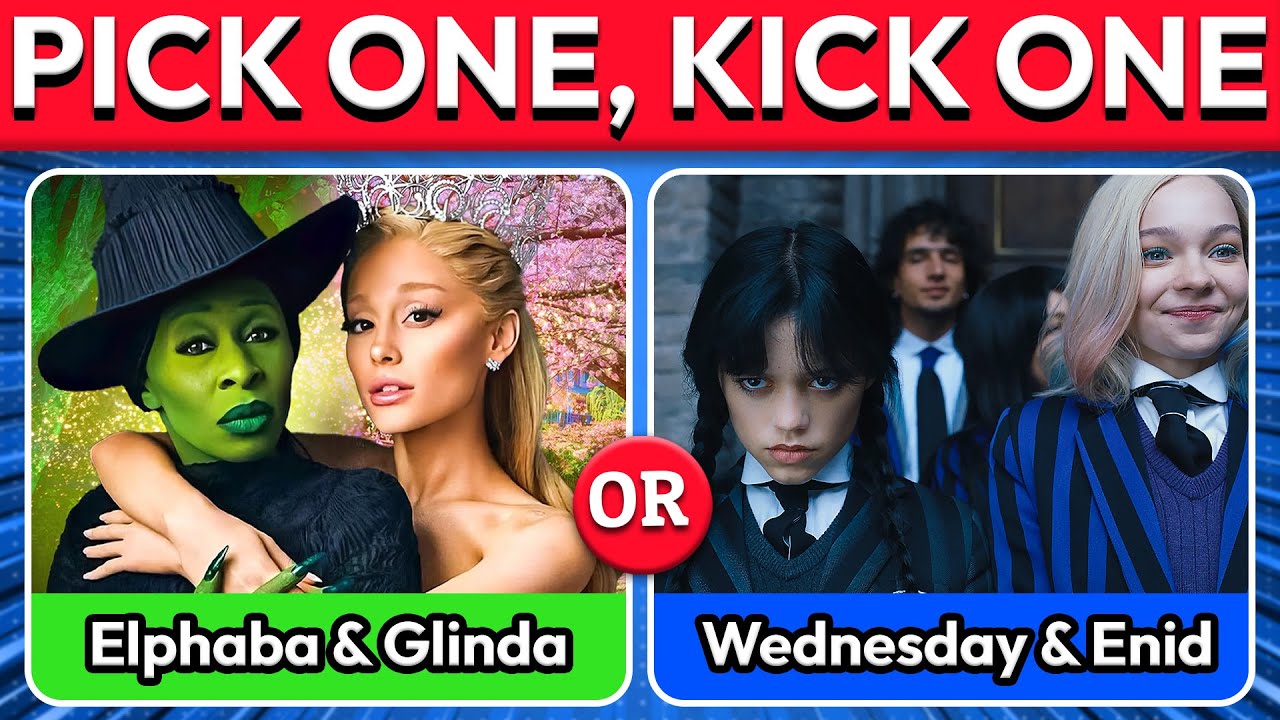 Pick One, Kick One: Iconic TV & Movie Duos 🎬💥 Random Rules | Movie Quiz
