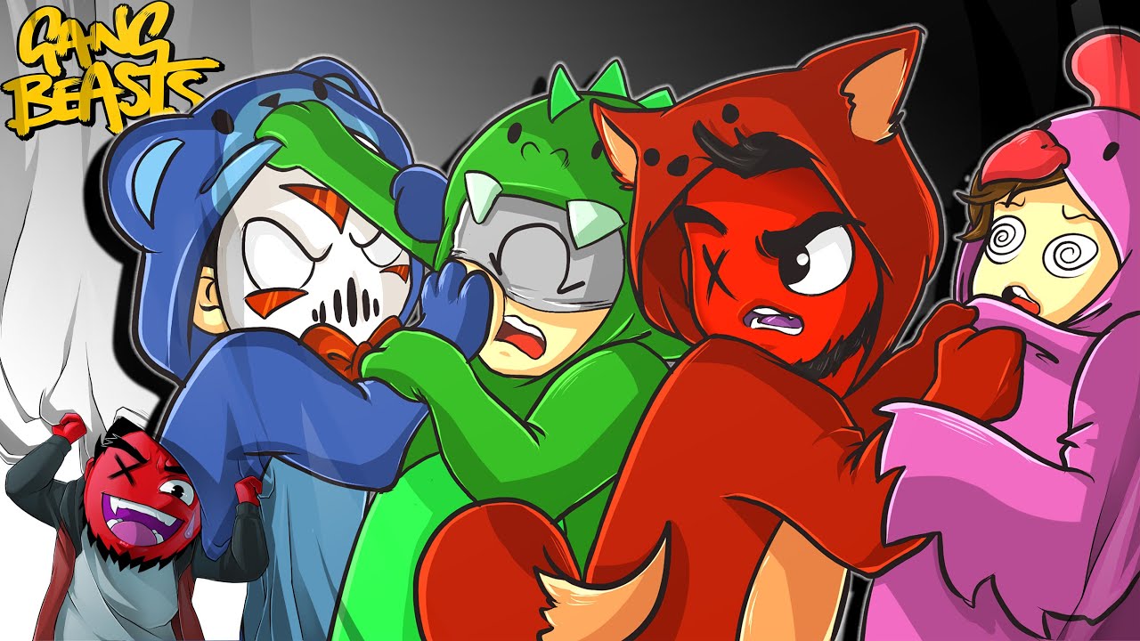 Gang Beasts! | THIS GAME IS AMAZING! ( w/ H2O Delirious, Ohmwrecker, and Bryce)