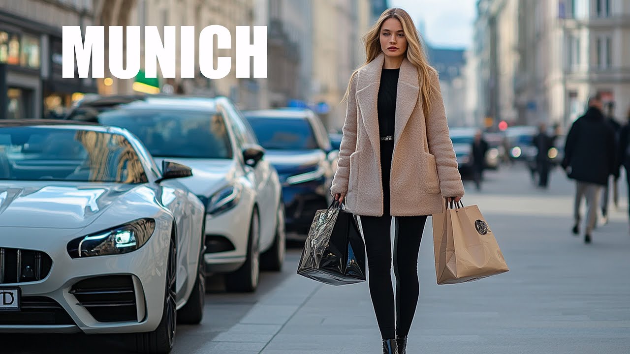 Where Do Millionaires Stroll? Walking in Munich Maximilianstraße 2025