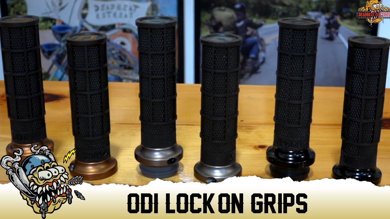 ODI Lock On Harley Davidson Grips Overview - DeadbeatCustoms.com
