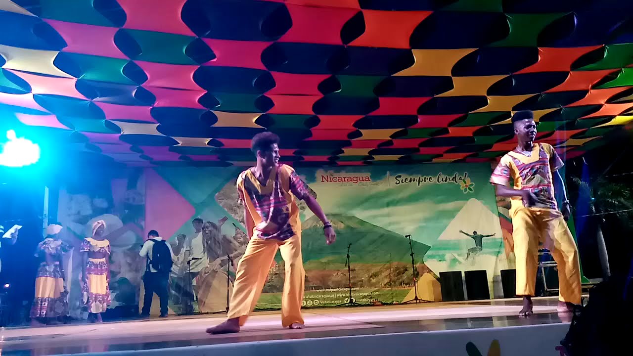 Costa caribe sur baile Nicaragua