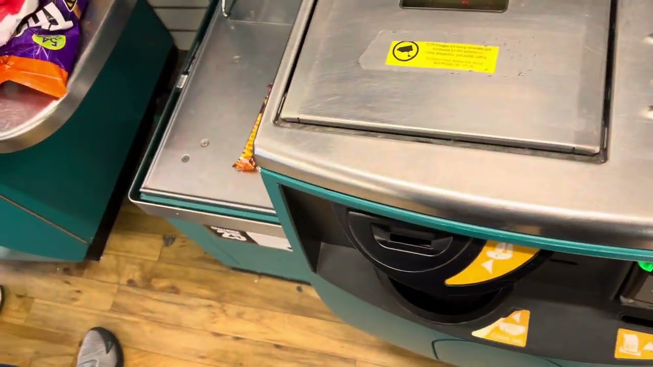 NCR Self Checkout at Poundland Clacton