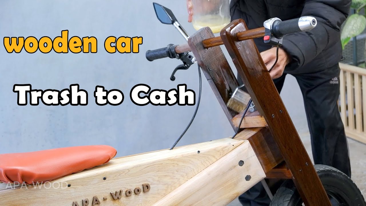 Artistry in Wood  - Crafting a Handmade Wooden Car