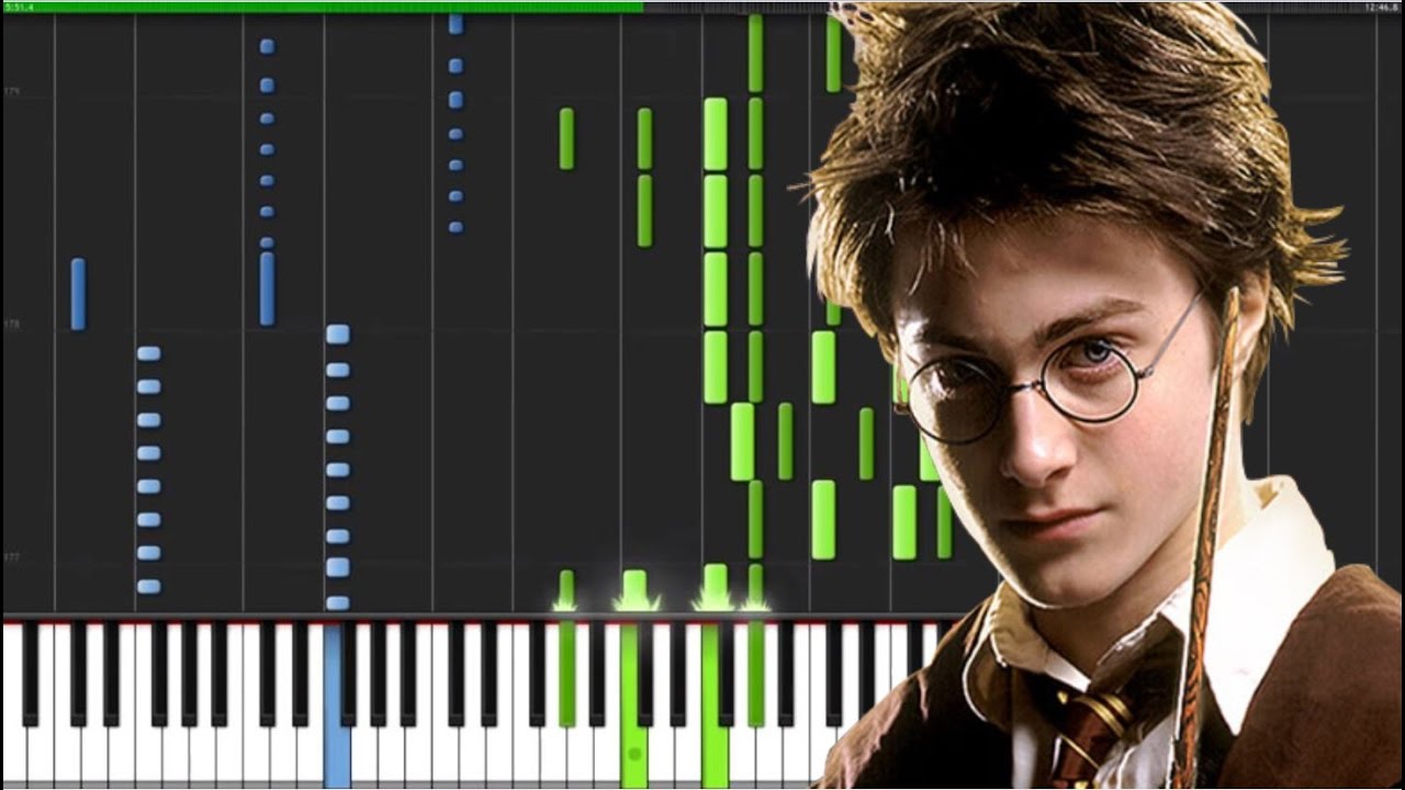 Harry Potter Medley for Solo Piano Tutorial