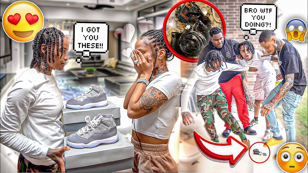 Я НАМ РАНЬШЕ ПОДБАЛ КРУТЫЕ СЕРЫЕ 11 🥰 И УНИЧТОЖИЛ КАМЕРУ BADAZZFLO!!