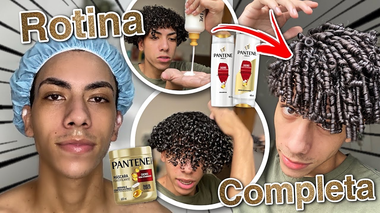 ROTINA COMPLETA DE CUIDADOS COM O CABELO USANDO APENAS PANTENE