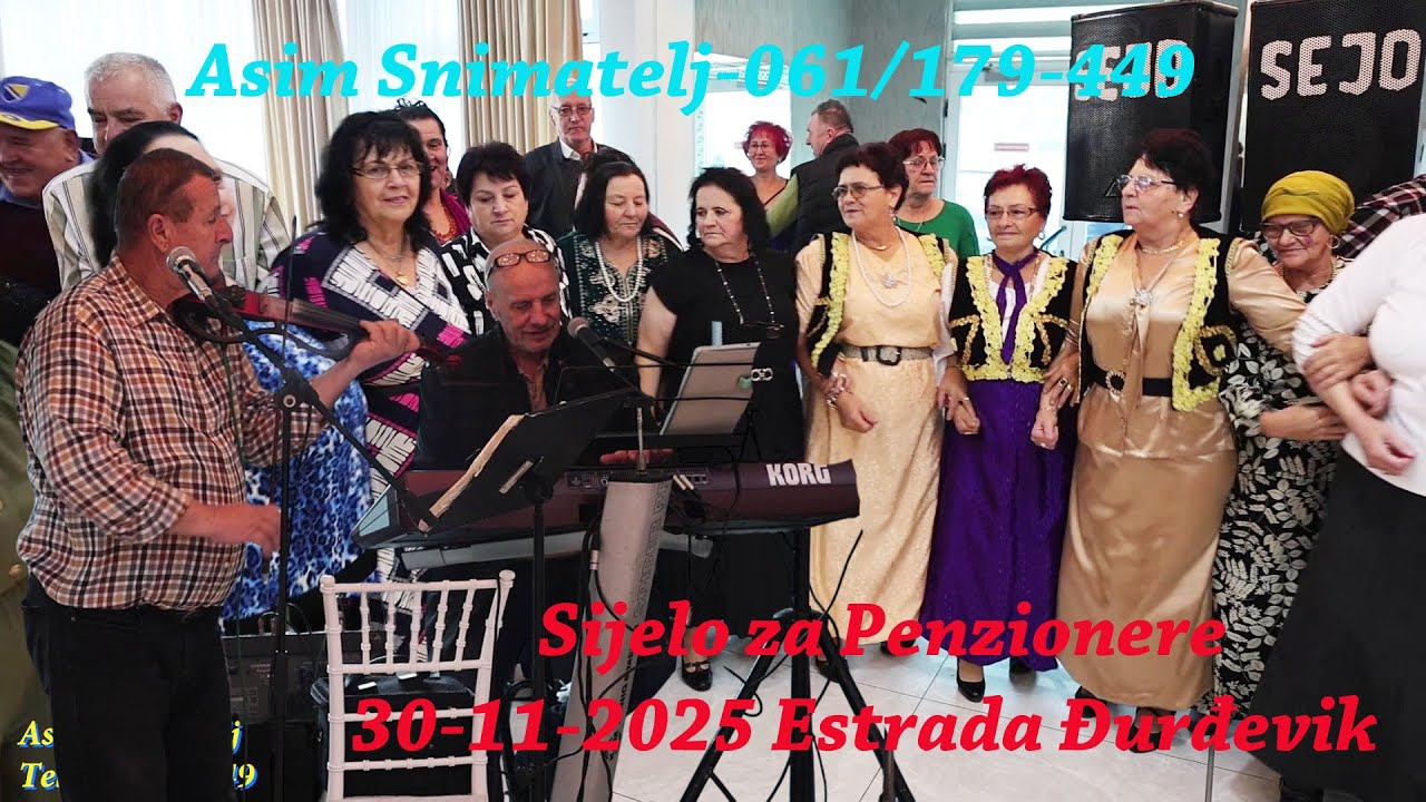 Sijelo za Penzionere i Najveselije Penzionerke NISU BITNE GODINE ZA IGRANJE (1) DIO Asim Snimatelj