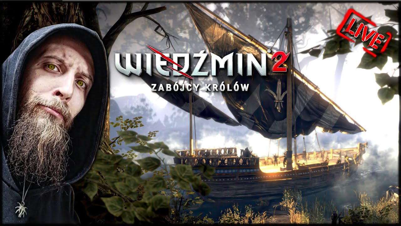 WIEDŹMIN 2 🐺 #2 DOLINA PONTARU 🔴 [NA ŻYWO]