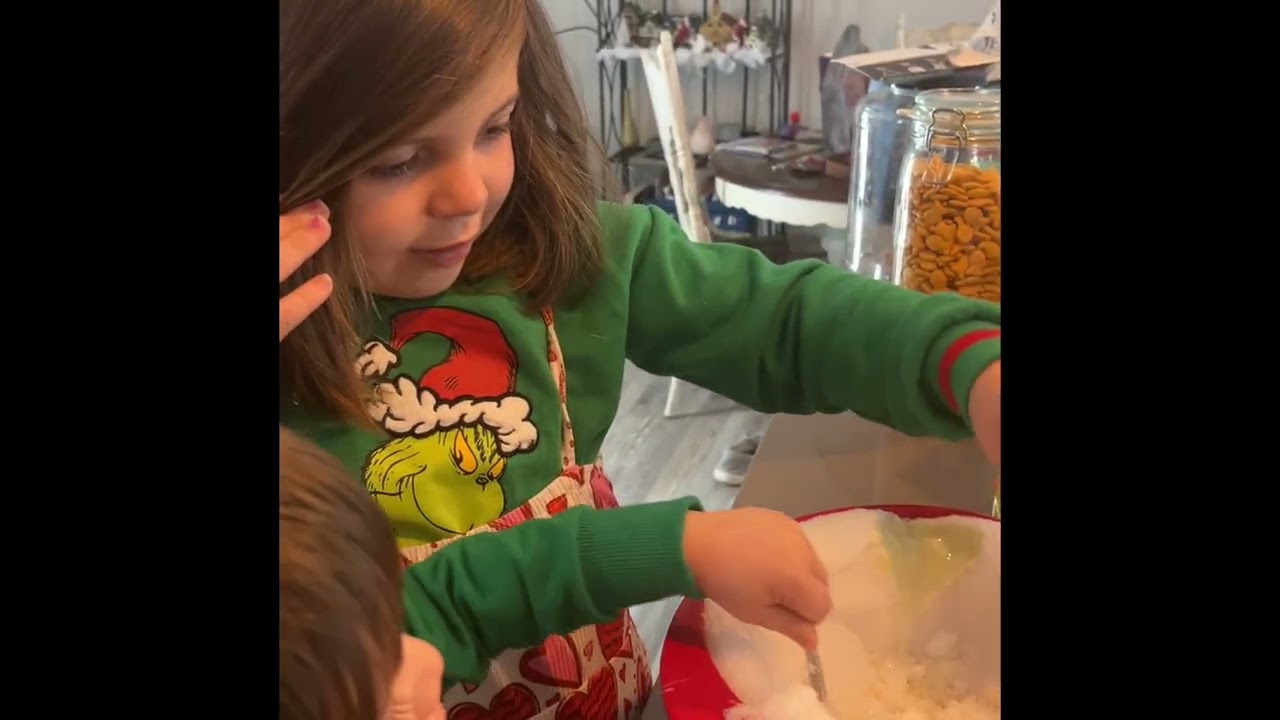 Snow cream!