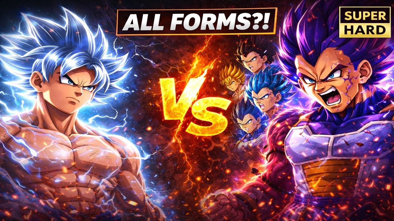 Ultra Instinct Goku vs Vegeta (All Forms) – Can He Survive THIS?! | Sparking Zero
