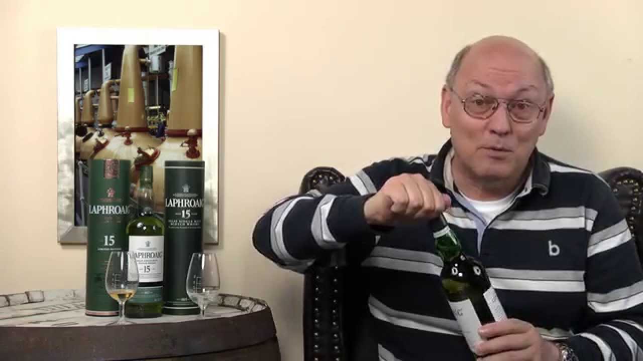 Whisky Verkostung: Laphroaig 15 Jahre - alte Ausführung