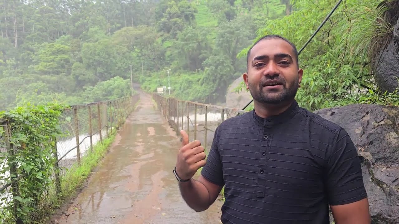 Attukad waterfalls in MUNNAR