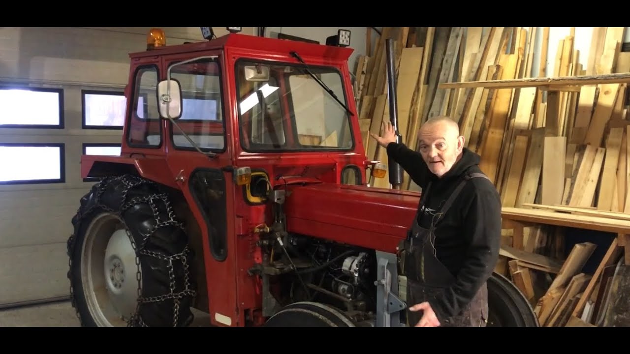 Massey Ferguson 135 thermostat replacement and engine-cab heater electrics install