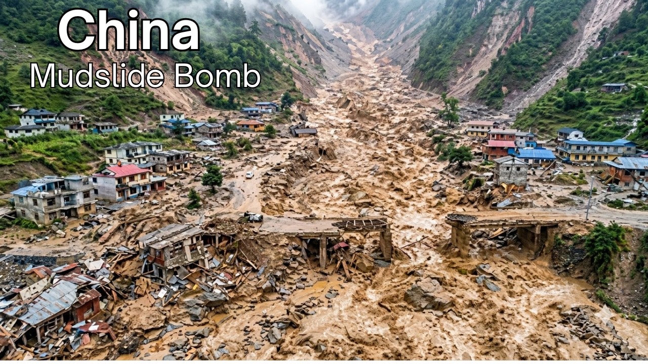 Unseen China | Why China&rsquo;s Stunning Mountains Are a Mudslide collapse | 4K Documentary.