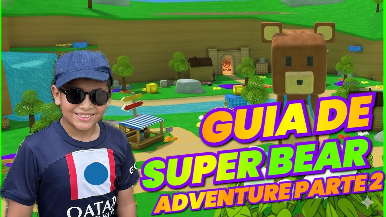 SUPER BEAR ADVENTURE PARTE 2 BATALLA CONTRA EL GOLEM TORTUGA