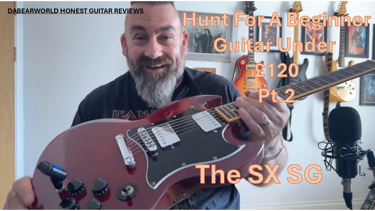 Bargain Guitars Under £120 Part 2 - SX SG Guitar - A Doom Monster