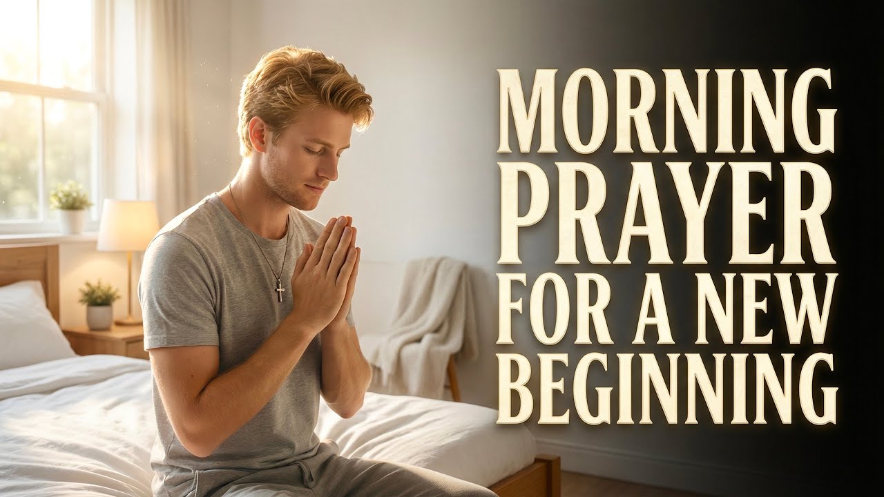 Morning Prayer for a New Beginning | Start Your Day with God | Peaceful Christian Prayer