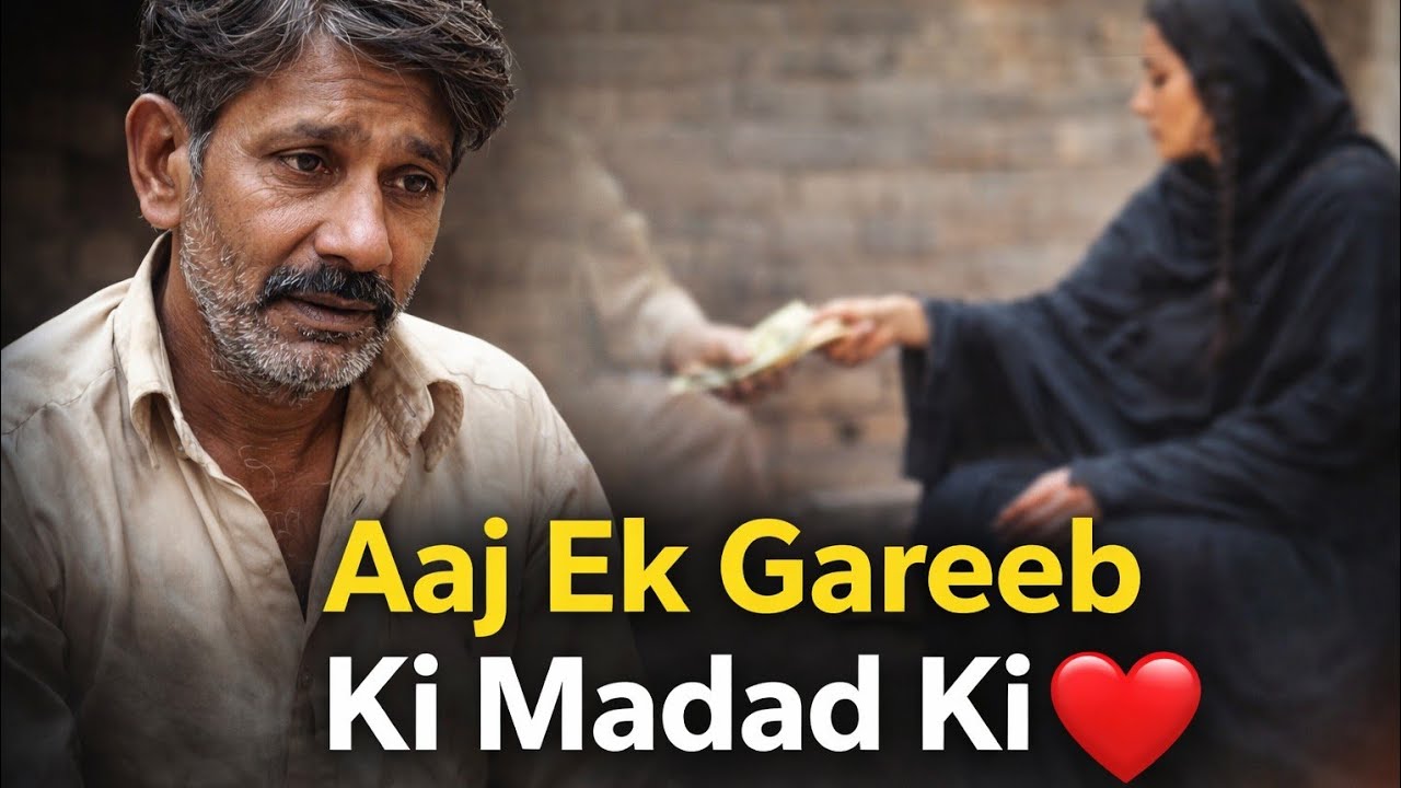 Aaj Ek Gareeb Ki Madad Ki | Emotional Video 😢❤️