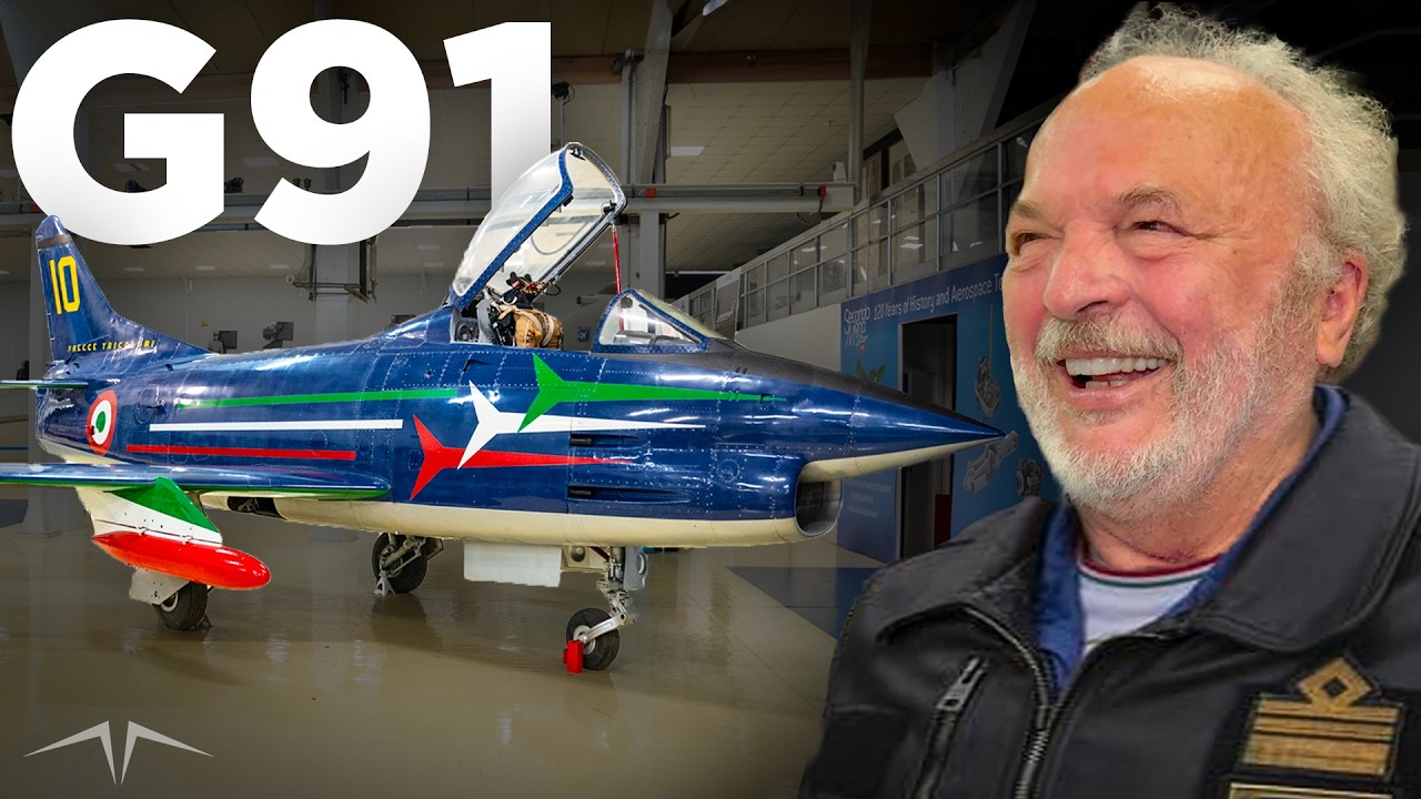 PILOTA MILITARE racconta l’aereo storico delle FRECCE TRICOLORI