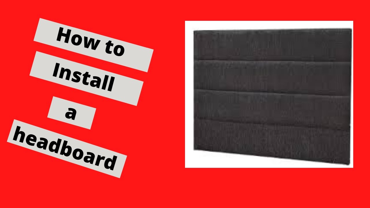 How To Install a Headboard Into a Wall