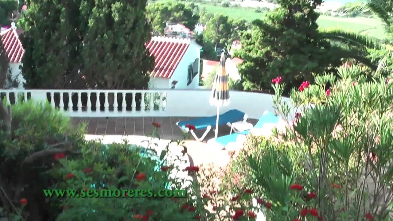 Chalet con encanto en Son Bou-Menorca (Menorca charming villa with sea views)