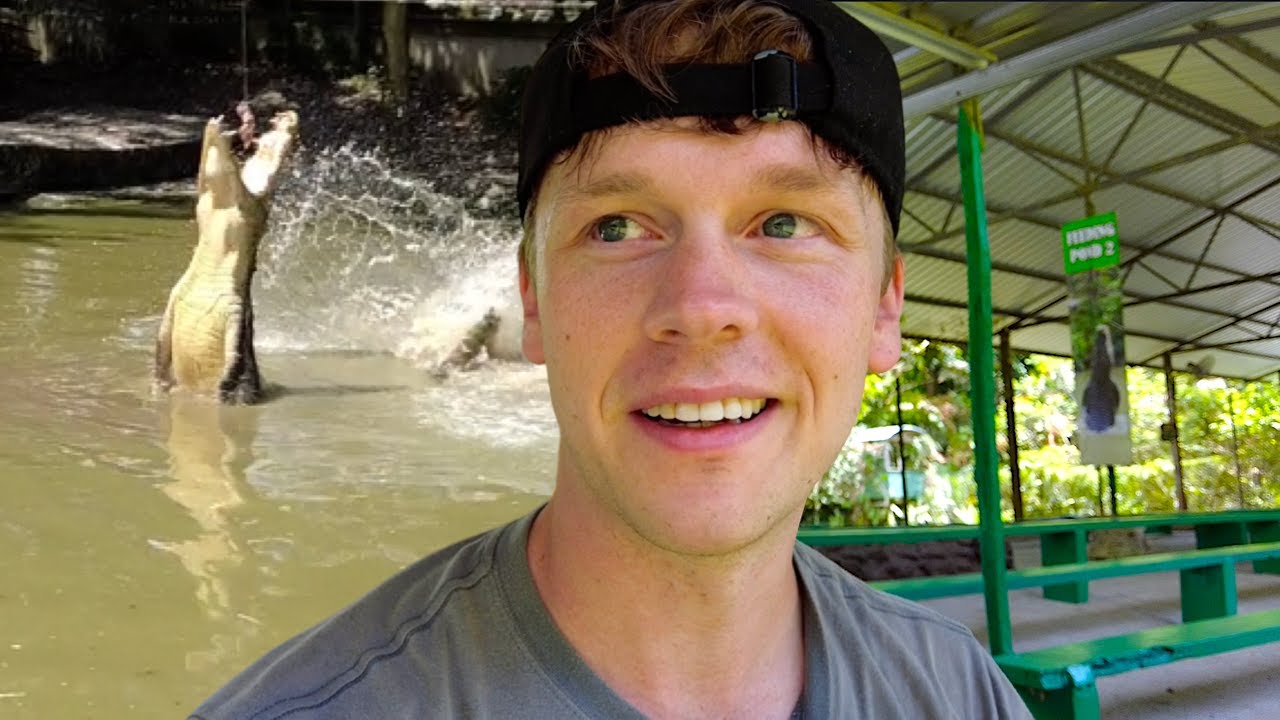 Crocodile Farm Experience in Kuching, Sarawak 🇲🇾