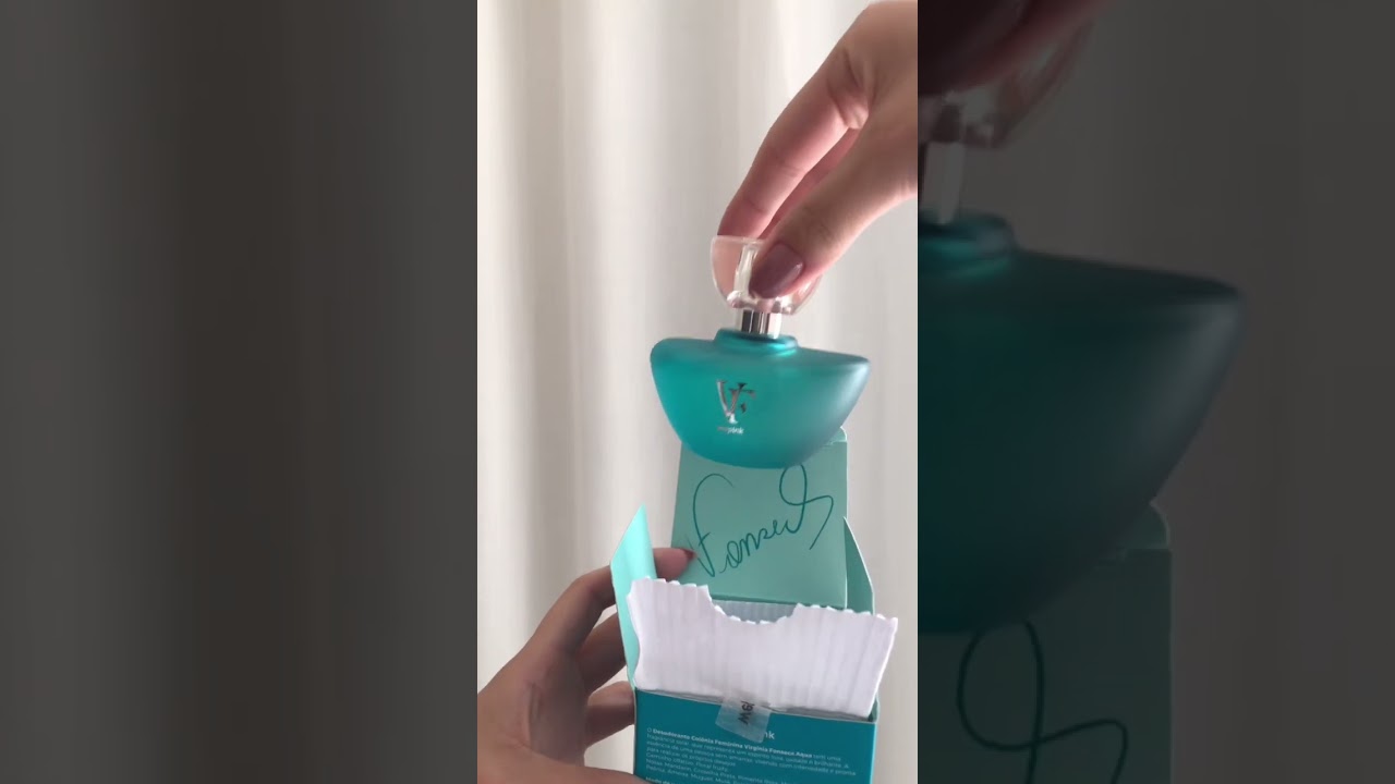 PERFUME VF AQUA &Eacute; BOM?! 😍 #wepink #perfumes #vfaqua