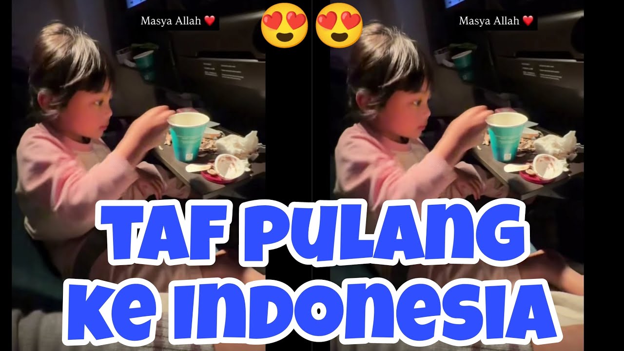 MALAM INI KELUARGA THE ATTA FAMILY OTEWE PULANG KE INDONESIA JAKARTA. SAFE LIGHT THE ATTA FAMILY