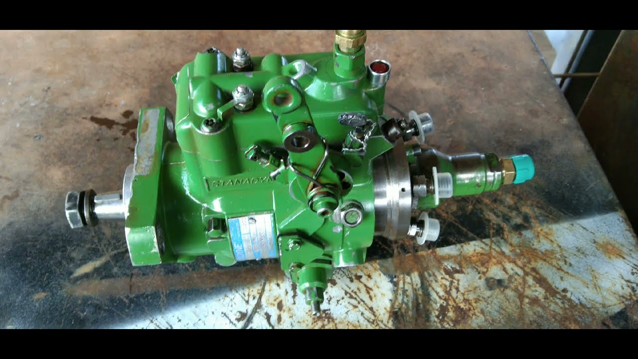 Pemasangan injeksi traktor John deere 5715
