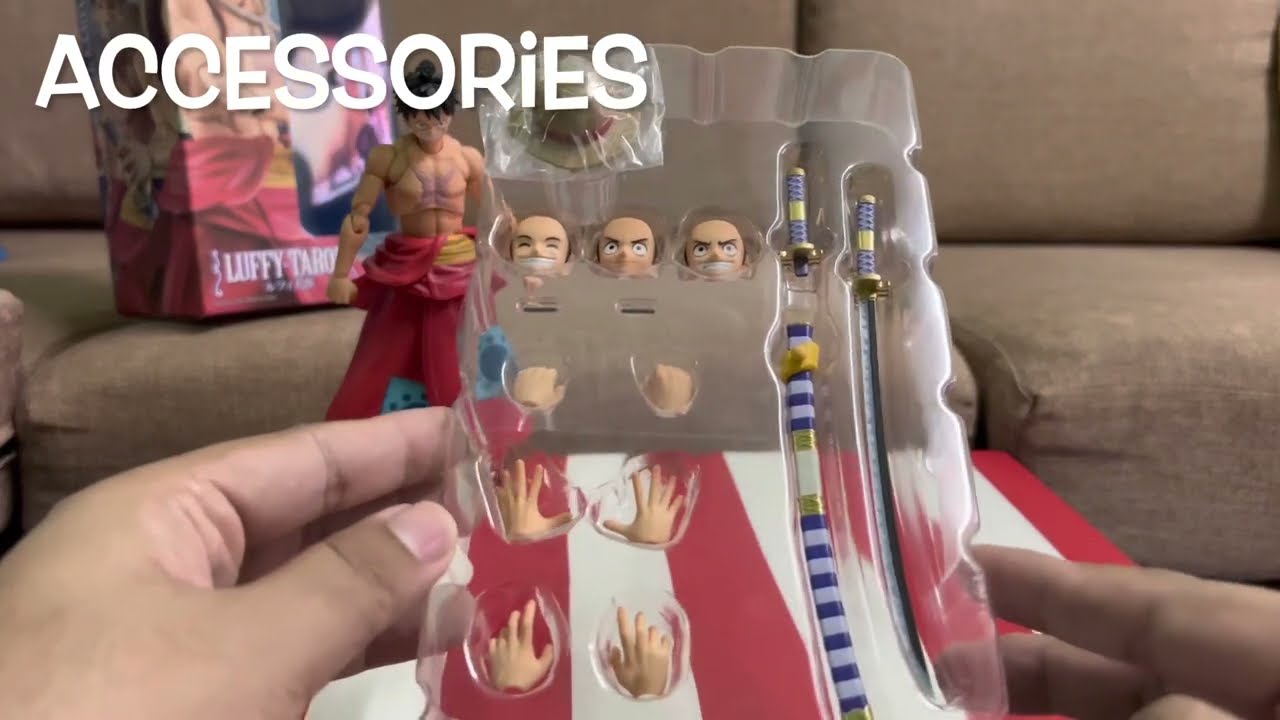 Unboxing 03 Megahouse Variable Action Heroes Luffy (Luffytaro)
