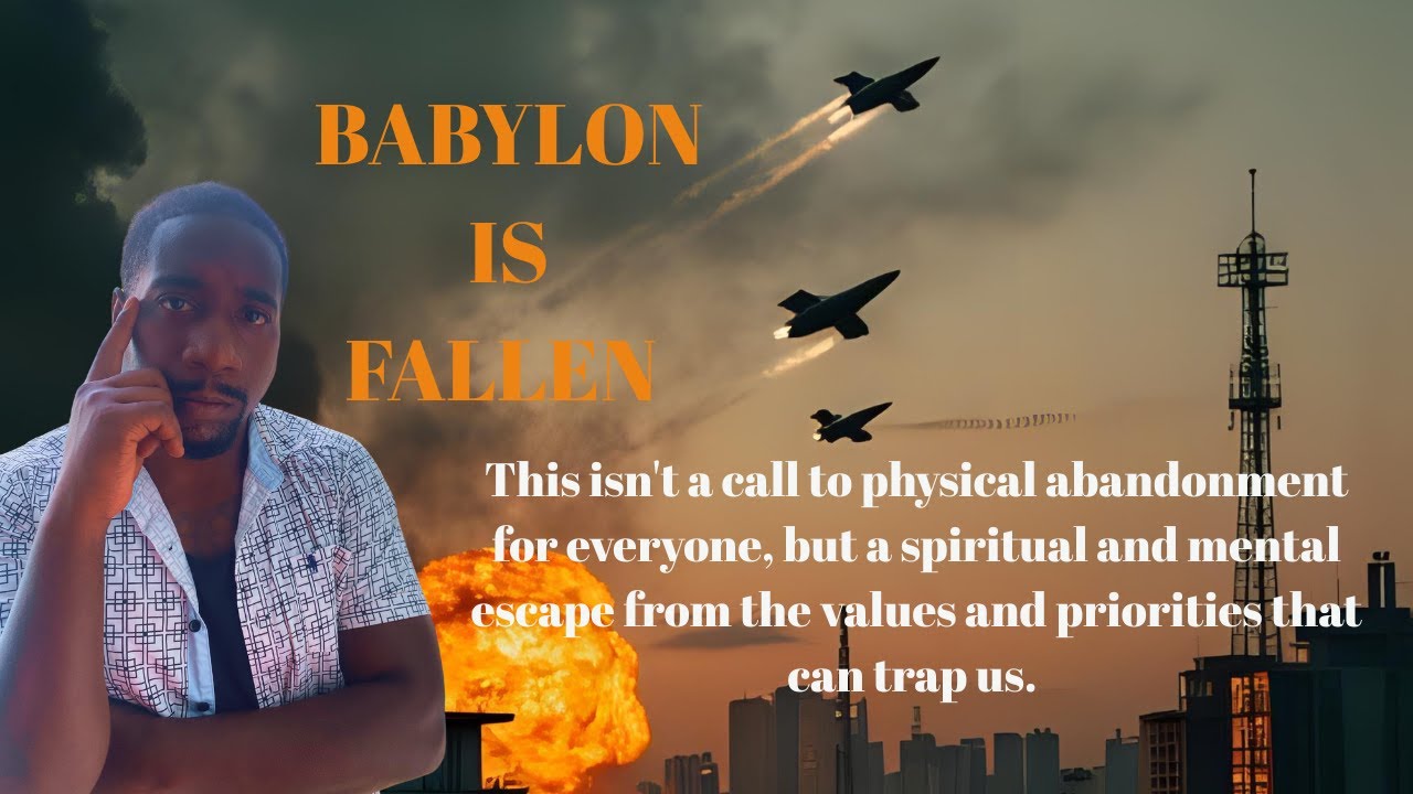 Flee Babylon: Why It&rsquo;s Time to Wake Up and Move Out