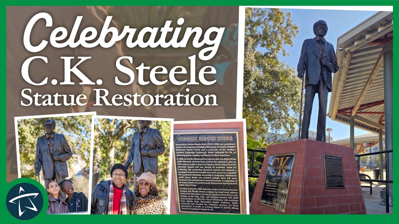 Celebration of C.K. Steele Statue Restoration
