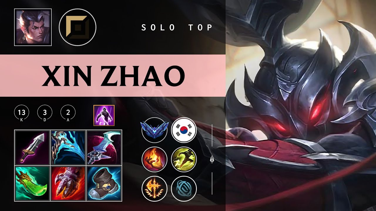 Xin Zhao Top vs Aatrox - KR Diamond Patch 26.01