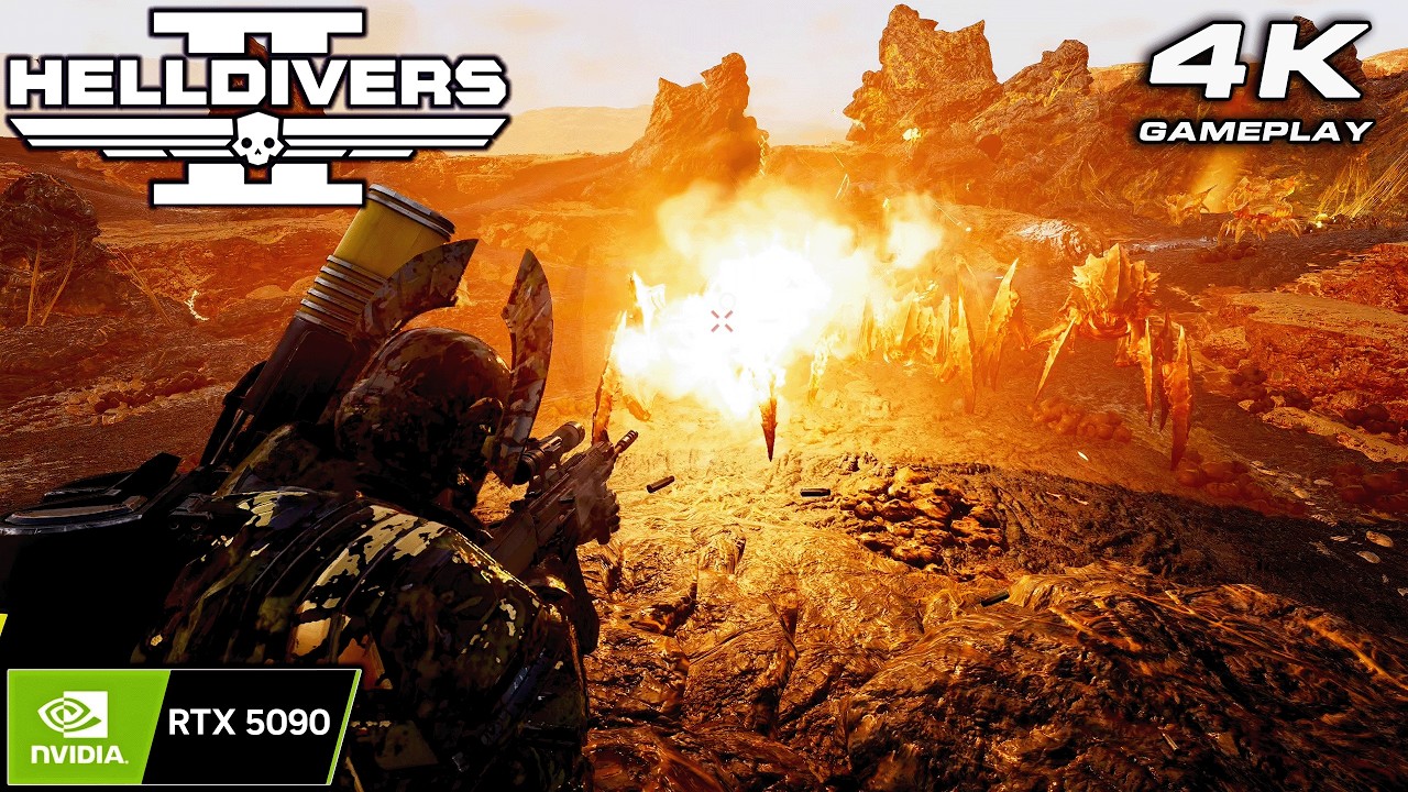 Helldivers 2: 4K Gameplay No Commentary ULTRA Settings | RTX 5090 P1167