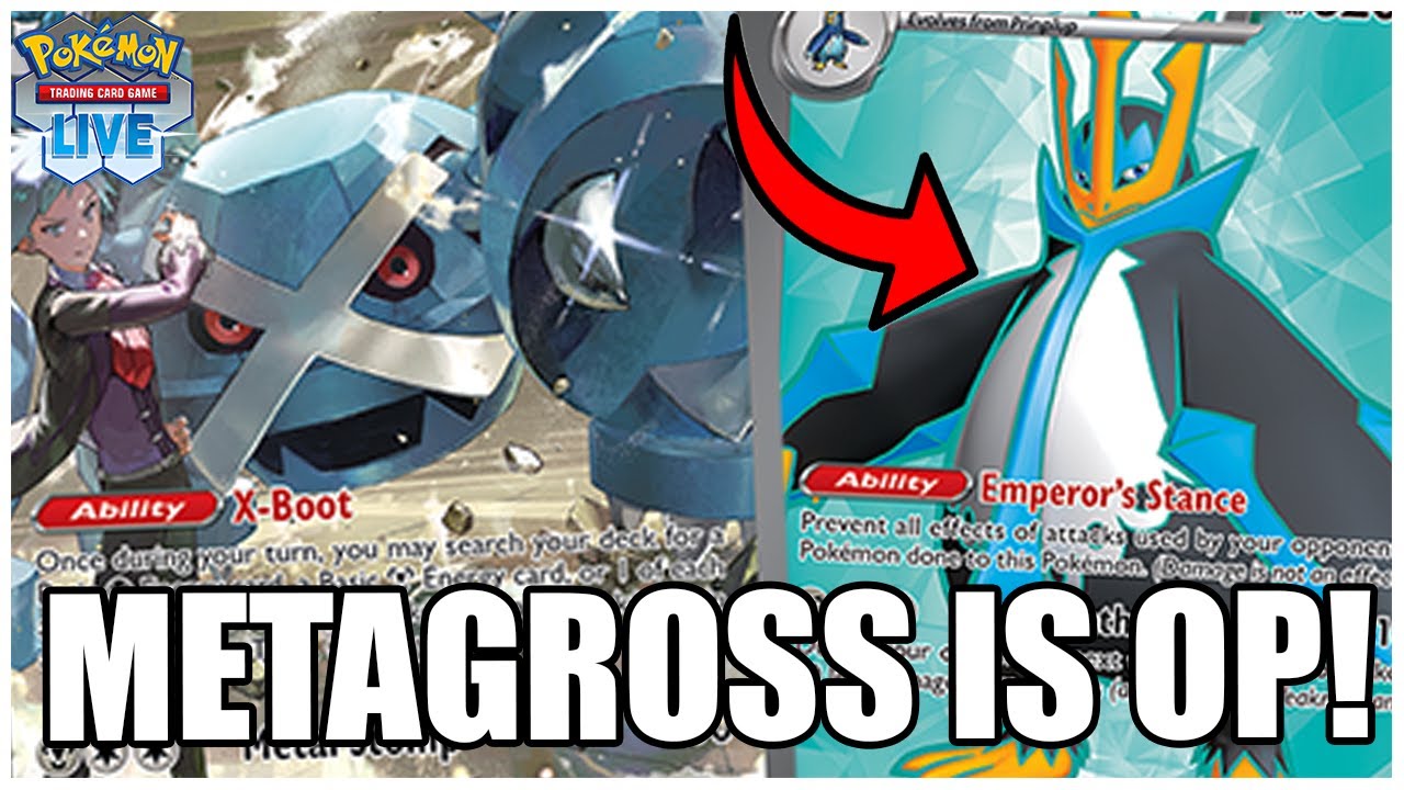 METAGROSS EX may be UNBELIEVABLE | Pokemon TCG Live Deck & Gameplay