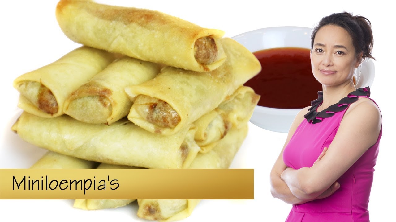 Weekendsnack: Miniloempia's