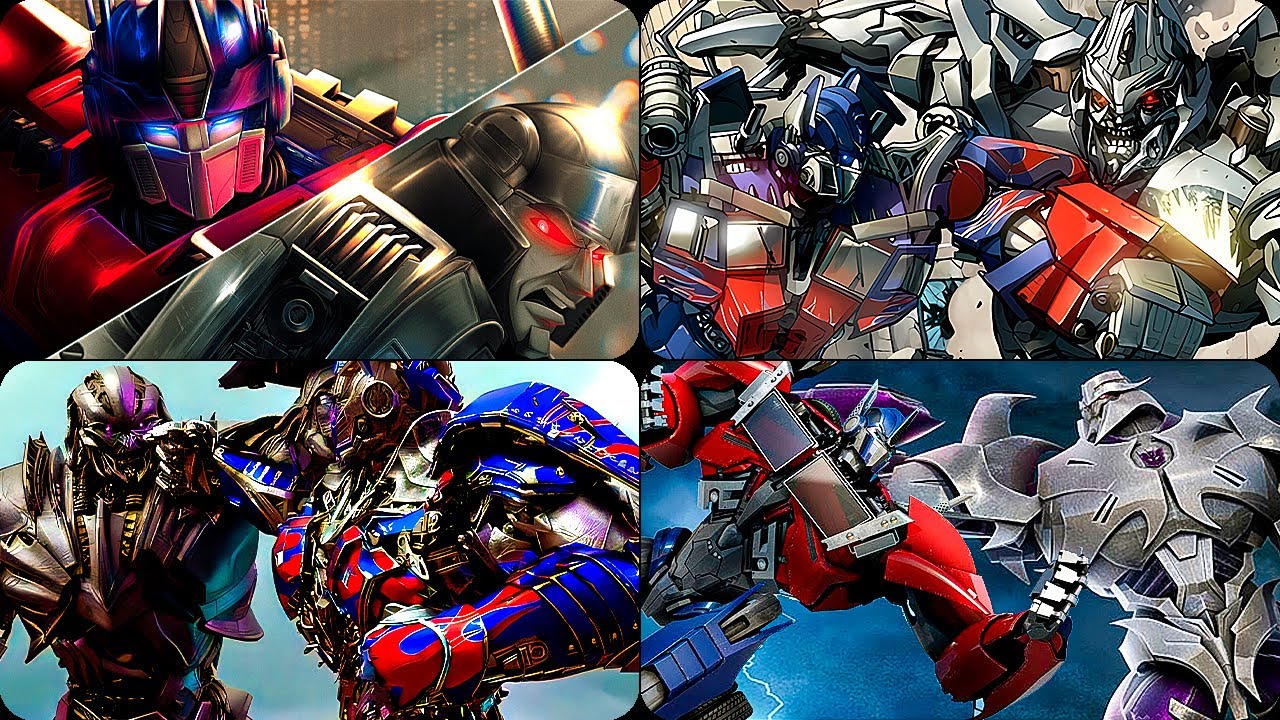 Evolution of Optimus Prime Defeating Megatron in Transformers Games (2004 - 2024 | PS2 - PS5)